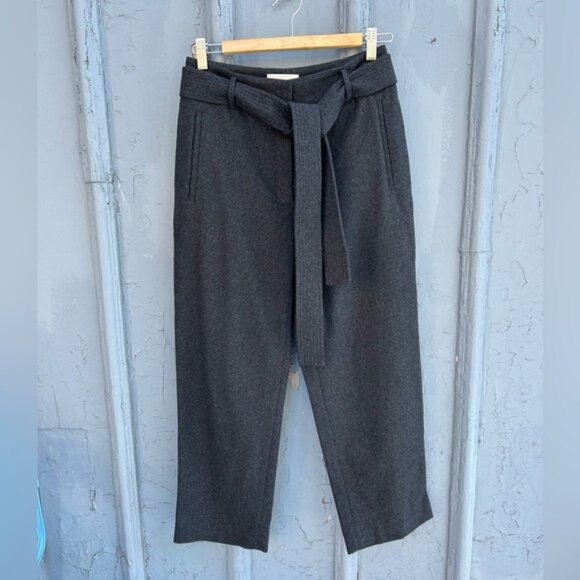 Wilfred Jallade cashmere Wool Tie Front Pant, size 6 - Picture 4 of 11